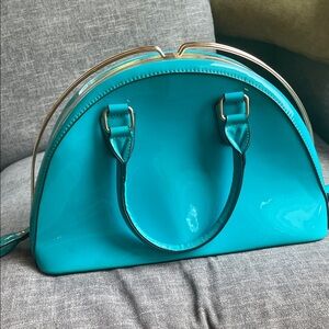Elegant Blue Women's Handbag